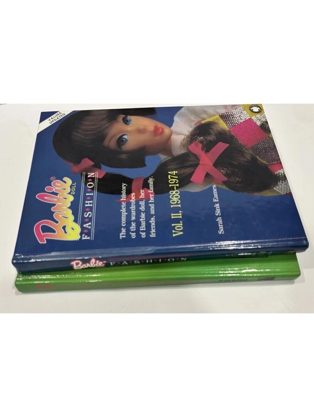 Barbie Collector Book Lot Vol II 1968-1974 + Mod World Fashion HC OOP Guides